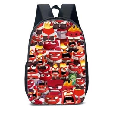 Imagem de MOCHILA ESCOLA INFANTIL JUVENIL ANIME PERSONAGEM RAIVA-Unissex