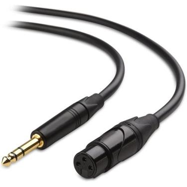 Imagem de Cabo P10 Stereo / XLR Femea 3 Metros Balanceado Microfone - HDMatters