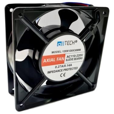 Imagem de Micro Ventilador 120x120x38 110v 220v Ventoinha Cooler Fan - alltech