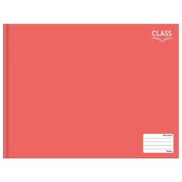 Imagem de Caderno meia pauta Foroni class brochura vermelho 96 folhas