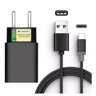 Imagem de Kit de Carregador Turbo Android Power 30W 4.0, Entrada Tipo C + Cabo U