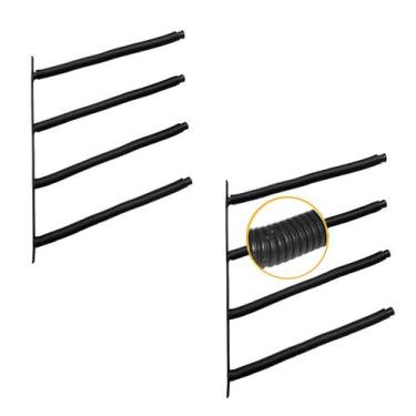 Imagem de Suporte Parede Pra Prancha De Surf Inclinado Xproshape, PRETO FOSCO