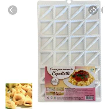 Imagem de Forma Para Massa Capeletti 24 Cavidades Plástica - Injetemp