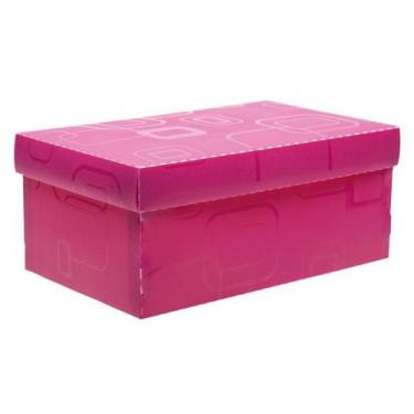 Imagem de Caixa Organizadora 05 L com Tampa Rosa - Dello