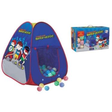 Imagem de Barraca Turma dos Super-Heróis Cabana com 100 Bolinhas Coloridas - Pic