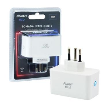 Imagem de Tomada Inteligente Wifi 10A Compatível Google E Alexa Bivolt Smart Neo