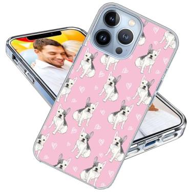 Imagem de ARTIOSIT Capa para iPhone 13 Pro Max para meninas e homens, proteção total à prova de choque fina macia TPU transparente para amantes de animais de estimação iPhone 13 ProMax, desenho fofo animal de