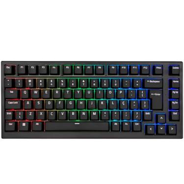 Imagem de TECLADO AKKO MG75 ABNT2 PRETO SWITCH SILVER V3 PRO