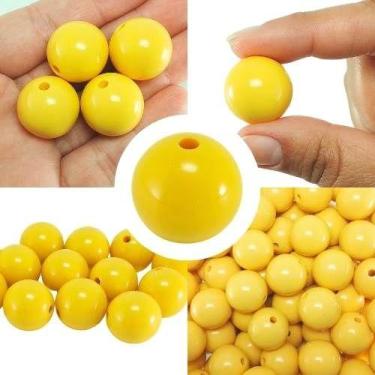 Imagem de Miçangas 20mm até 30 peças p/ colar pulseira bijuteria brinco e artesa
