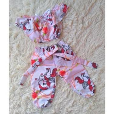 Imagem de Conjunto Menina Infantil Temático Ciganinha Unicórnio - EDYNHOKIDS, M