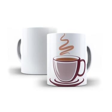 Imagem de Xícara Branca Porcelana Café/Coffee + Caixinha - RYLLO