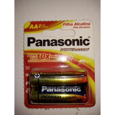 Imagem de Pilha Alcalina AA com 2 pçs - PANASONIC