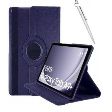 Imagem de Melhor Capa Giratória Para Tablet Galaxy A9 11" + Caneta - Duda Store,