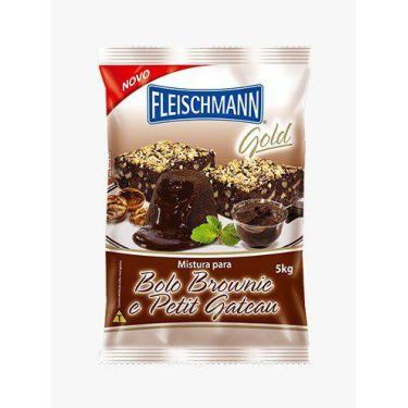 Imagem de Mistura Bolo Brownie 5Kg - Fleischmann - Fleischmann 