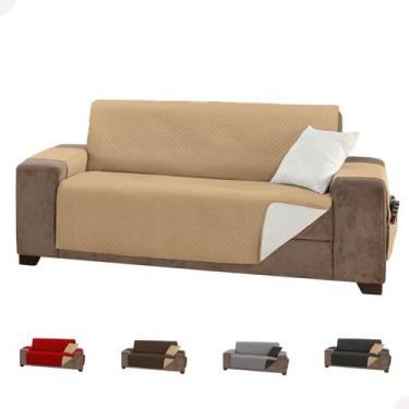 Imagem de Capa Para Sofá Impermeável 4 Lugares 2,20 Protetor Para Pet - MR Enxov