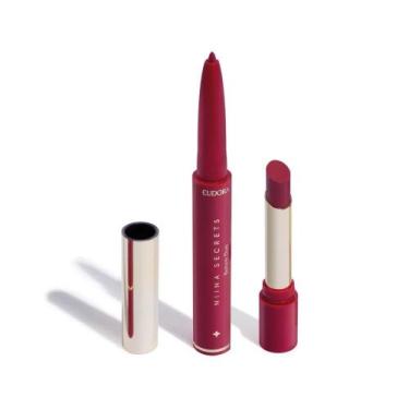 Imagem de Eudora Niina Secrets Batom Rosa Duo Perfect Match 1,65g