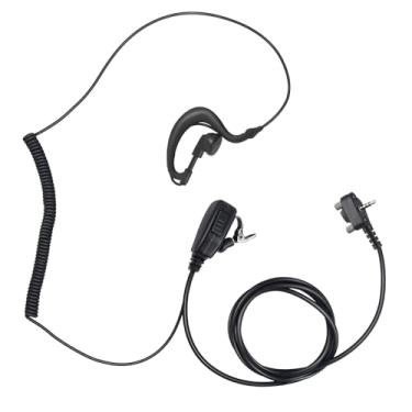 Imagem de Renastar Fone de ouvido em forma de G com microfone para Motorola Vertex Standard Radio VX-210 VX-231 VX-261 VX-264 VX-351 VX-354 VX-410 VX-424 VX-450 VX-451 VX-454 VX-459 EVX-261 EVX-451 X-531