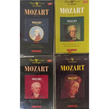Imagem de Fita K7 Mozart (4 Fitas K7) Usadas
