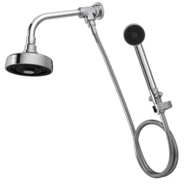 Imagem de Kit chuveiro com desviador E ducha ma nual acqua plus 1990. C. STD. KIT