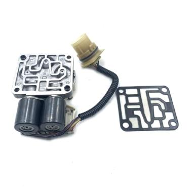 Imagem de ZDTOPA CD4E F6RZ-7G391-A Válvula solenoide solenoide de controle de pressão de transmissão para FORD MAZDA TOYOTA CD4E (serve para todos os anos) com junta