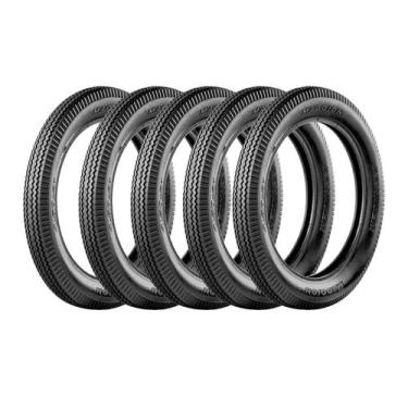 Imagem de Kit 5 Pneus Aro 21 Maggion 4.50-21 Selvagem 4 Lonas Charrete