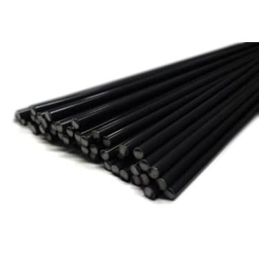 Imagem de JOUNJIP 40 peças de hastes de solda de plástico polipropileno (PP) - 1/8 polegada de diâmetro (3 mm) varas redondas, 33 polegadas de comprimento - para reparos de faróis de carro (40 pacotes)