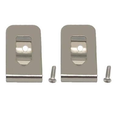 Imagem de SKCMOX Gancho de clipe de cinto de substituição para Dewalt N268241 adequado para ferramentas Max 20V DCD980 DCD985 DCD980L2 DCD985L2 (pacote com 2)