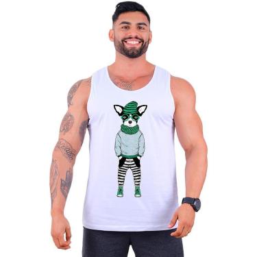Imagem de Regata Clássica  MXD Conceito Stylish Dog Masculina-Masculino