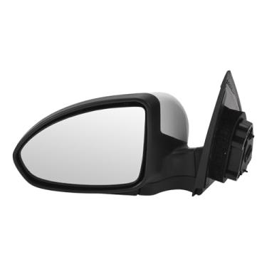 Imagem de Motoforti Substituição do espelho retrovisor esquerdo do motorista com 3 pinos para Chevrolet Cruze 2011-2015 Conjunto de espelho retrovisor lateral elétrico branco Nº 96831834 Convencional