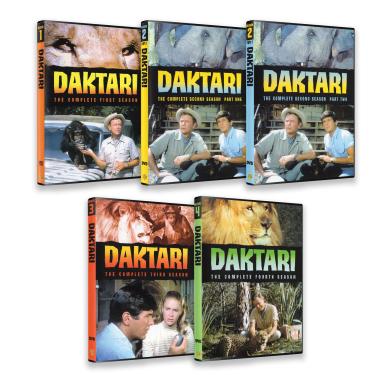 Imagem de Generic Coleção Completa De Dvds Da Série Tv Daktari: Temporadas 1 A 4