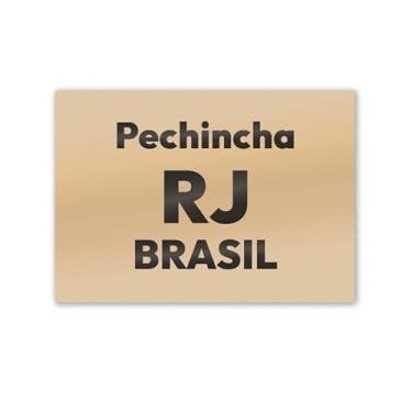 Imagem de Imã de Geladeira Pechincha RJ MDF 8cm x 5cm para Decorativo