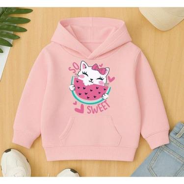 Imagem de Moletom Canguru Blusa De Frio Infantil Coleção Inverno Estampa So Swee