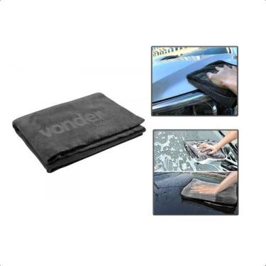 Imagem de Toalha De Microfibra Extramacia Secagem Automotiva 60x40 cm - Vonder, 