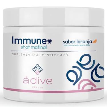 Imagem de Shot Matinal com Glutamina, Cúrcuma, Vitaminas C, D3, Zinco e Mais – Ádive Immune 300g | Sabor Laranja/Gengibre