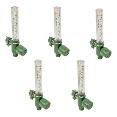 Imagem de Fluxometro De Oxigênio Eco Anodizado 0-15L/MIN ANVISA 5 Und - G-Tech