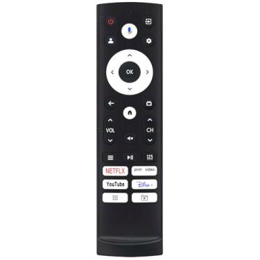 Imagem de Controle remoto de substituição de voz ERF3Y90H aplicável para Hisense QLED Smart Google TV 85QD7N 65QD7N 85QD75N 100QD7N 75QD7N