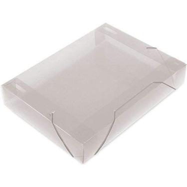Imagem de Pasta Aba Elastica Plastica Oficio 55Mm Cristal Soft - POLIBRAS
