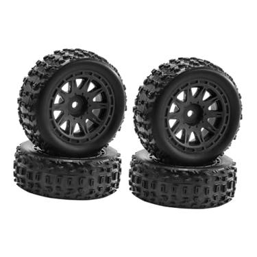 Imagem de Kokiya 4x 1/18 RC RECESSAS E ACESSÓRIOS de PENSOS RC ROSTA Fácil de instalar peças de reposição Profissional portátil Substituir Parte do carro, Preto