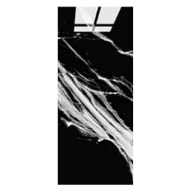 Imagem de Placa Adesiva para Parede Cozinha,Placa Adesiva 3d Parede Autocolante Kit com 10 Placas 30x60cm Quarto Sala Cozinha Banheiro(Preto/Mármore)