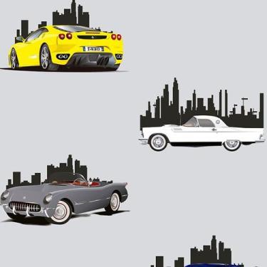 Imagem de Papel de Parede Adesivo Casual Carros - 127 - Multimpressão