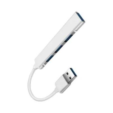 Imagem de Hub USB 3.0 De Alta Velocidade Com 4 Portas Tipo C, Divisor Multiporta