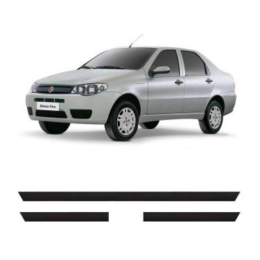 Imagem de Friso Protetor Parachoque Pintado Fiat Siena 2004 A 2007