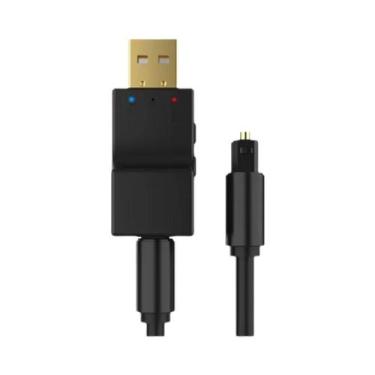 Imagem de Transmissor De Áudio Óptico Bluetooth USB De Baixa Latência, Adaptador