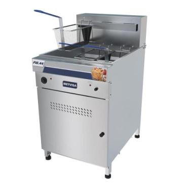 Imagem de Fritadeira Elétrica Água e Óleo Metvisa 44 Litros 18000W Trifásico 220