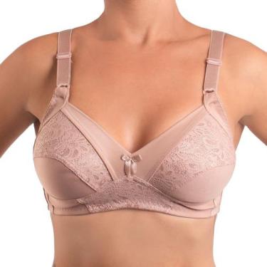 Imagem de Sutiã Sem Bojo E Sem Aro Reforçado Com Detalhe Em Renda Princesa Catar