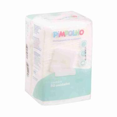 Imagem de Quadrados de Algodão Hipoalergênicos 50 Unid - Mundo dos Baixinhos, Br