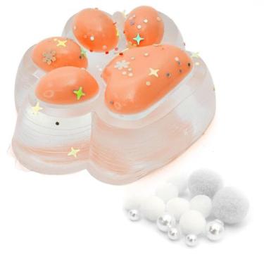 Imagem de Squishy Patinha Bichinho Apertar Anti Estresse Diversos modelos Azul R