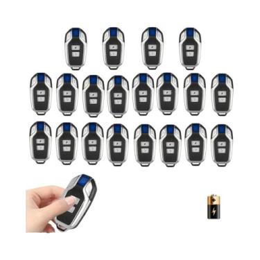 Imagem de Controle Remoto Sem Fio 433MHz RF Smart Copy Com 4 Teclas Para Portão 