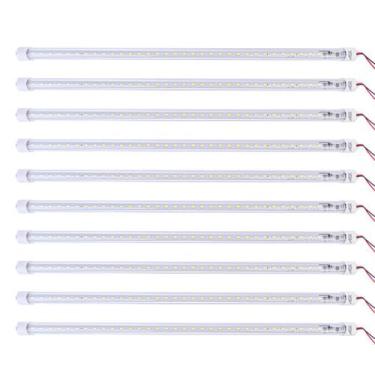 Imagem de 10 Luminária Barra Led Bi-volt Asx 50cm Universal Caminhão  - IMPERIAL