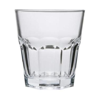 Imagem de Copo Baixo Vidro Grosso 355ml Água Suco Resistente Luxo Casablanca - L